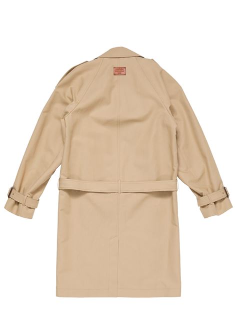 cappotto trench satin unisex beige ACNE STUDIOS | A90683AEK